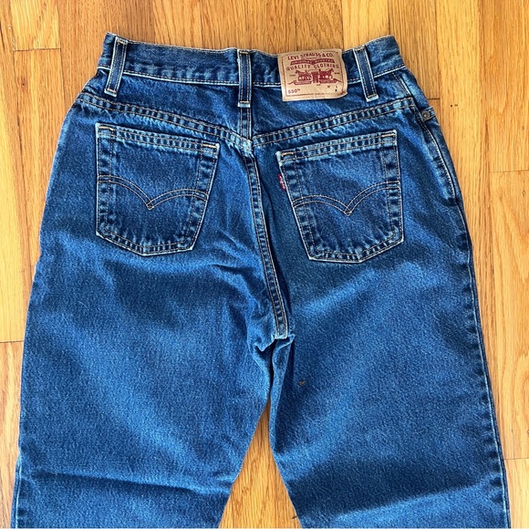 Levi’s 550 Relaxed Fit Tapered Leg Jeans, Sz 8P - Picture 8 of 8